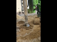 2200mm Konik Burgu Sondaj Makinesi Aleti İnşaat İçin Kaya Özlü Matkap Kovası