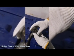 kazık çakma aletleri sondaj kovası kaya burgusu 25mm b47k22 mermi dişleri