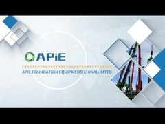 Özel Piling Rig Borma yedek parçaları inşaat sondajı için sondaj kovası