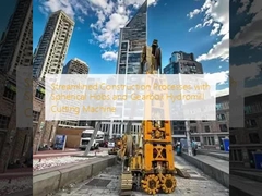 Küresel Hoblar ve Delek Kutusu Hidromill Kesme Makinesi ile Hızlandırılmış İnşaat Süreçleri