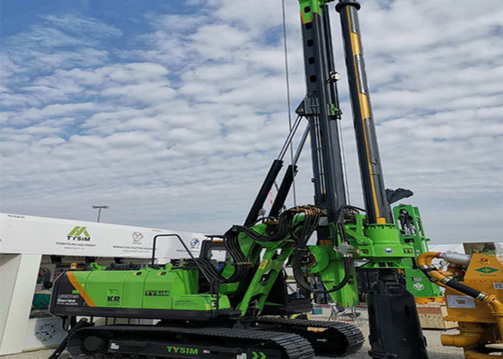 100kN Besleme Kuvveti Kullanılan Kazık Rig 50m Maks. 1.5m Delme Çapı