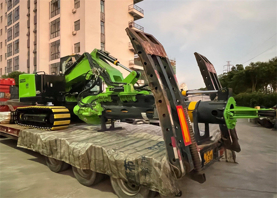 İnşaat için Hidrolik Döner Sondaj Rig 50kn Paletli Makinesi