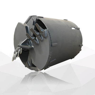 Toprak Sondaj Kovası Kesme Mini Kova Kazık Makinası Çapı 1000mm