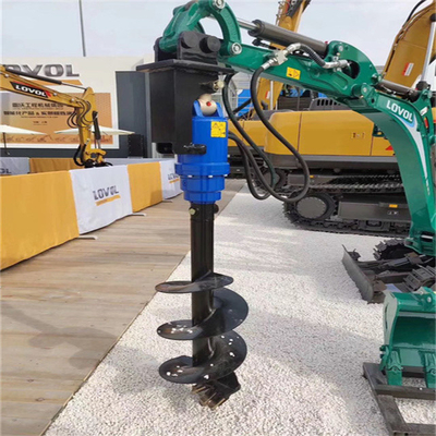 Ekskavatörler için APIE Hidrolik Toprak Matkap Burgu Ekleri Mini Yükleyiciler Mini Yükleyiciler