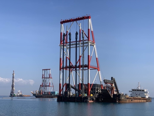 180W Alttan Beslemeli Vibroflot Ekipman İnşaatı Makine İnşaatı