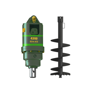 Hidrolik Toprak Kazma Aleti S4 100mm-400mm Çap 65mm Ünite Yüksekliği 585 Mm