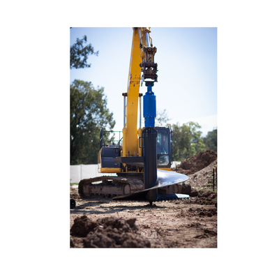 Ekskavatör Skid Steer Beko için Hidrolik Zemin Toprak Burgu Sürücü Matkap