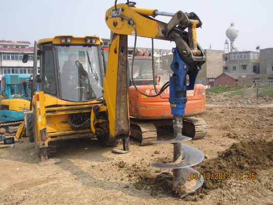 İnşaat için 496Nm Tork Aralığı ile 585mm Hidrolik Topraklama Burgu