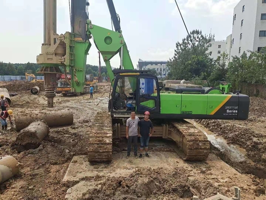 ISO KR360E Hidrolik Döner Kazık Rig Parça Genişliği Max 4300mm