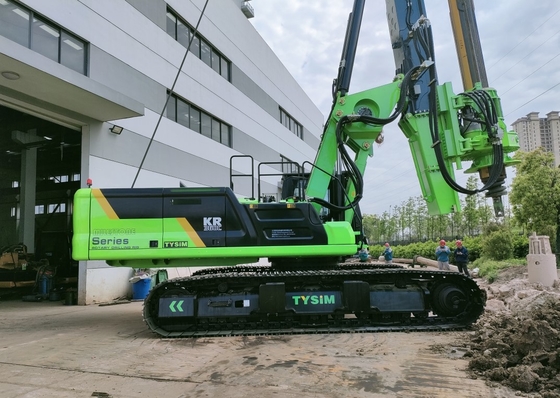 KR360C Hidrolik Toprak Kazık Makinası Ağır İnşaat Makinası Fore Ekipmanları