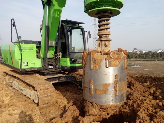 Hidrolik Sıkılmış Döner Sondaj Rig Kazık Makinesi KR50A Maksimum Derinlik 24m