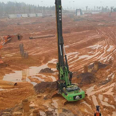 İnşaat Ekipmanları Hidrolik Kazık Çakma Makinesi 230 KN Ana Vinç Çekme Kuvveti