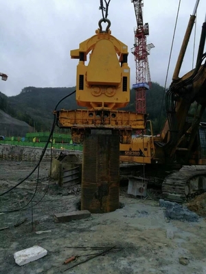 Elektrik Tahrikli Vibro Dizel Kazık Çekici İnşaat Ekipmanları Hidrolik 1050 R / Min