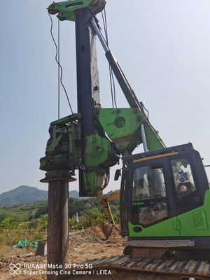 Dizel Düşük Tavan Boşluğu 20t Kazık Rig 60m 200kNm Döner Tork 30rpm