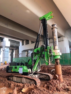Hidrolik Alçak Tavan Sondajı Rig KR300ES 1800mm Çaplı Temel 320kN.M