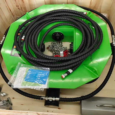 Max ile PLC Kontrol Çelik Kazık Temel Kurulumu. Kaldırma Yüksekliği 20m Hız 40rpm