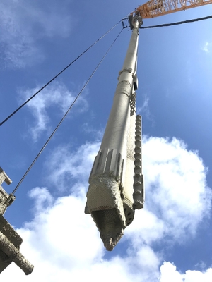 1.2m3 Elektrikli Alt Yükleme Vibroflot 300kN 6 Bar Yerin İyileştirilmesi Aygıtları