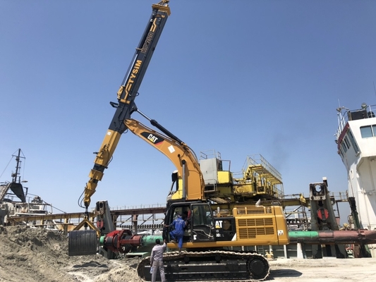 KM260 Clamshell Teleskopik Boom Kol Uzun Kazı makinesi 1600Kg Ağırlık