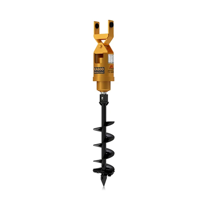 Birim Yüksekliği 780 mm Hidrolik Toprağı Çarpıştırıcı Boru Excavator 6-8 T