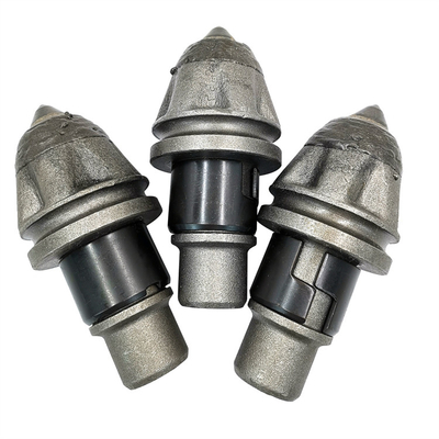 Hızlı Çelik Rotary Borma Rig Araçlar Kurşun Dişleri Yuvarlak Şank Çizel 9-30mm