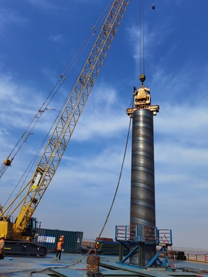 Yüksek hassasiyetli mühendislik ekipmanı APZ45A İnşaat Yükleme Makineleri Elektrik Vibro Çekici