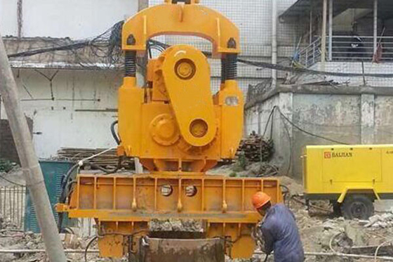 Uzakdan kumandalı yığın sürücü ekipman elektrikli yığın Vibro çekiç