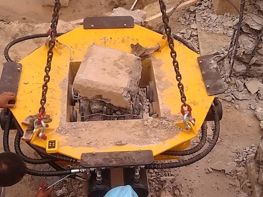 KP450S Temel Yığın Beton Kırma Aracı için Hidrolik Yığın Kırıcı İnşaatta