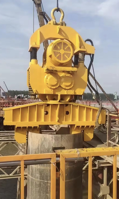 Tırnak kaldırılmış türde yığma makineleri Elektrikli titreşimli yığma sürücü çekiçleri Satılık