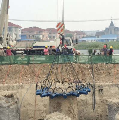 Düzenlenebilir Beton Yığın Başı Kesicisi Hidrolik Yığın Kırıcı Yuvarlak Kare Yığın