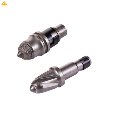 İnşaat Makineleri Parçaları Sert Kaya Tungsten Karbür matkaplar Kalıcı Tasarımlı Mermi Dişleri Esas