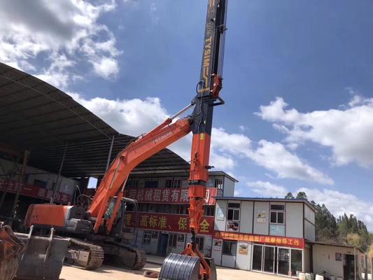 12390mm Toplam Taşıma Uzunluğu, Ağır Hizmet Tipi Kazı için Klamshell Teleskopik Kol, 27180mm Maks. Kazı Derinliği