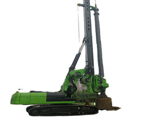 165kNm 80m / Min Hidrolik Kazık Makinesi Delik Döner Burgu Sondaj Rig 1500mm