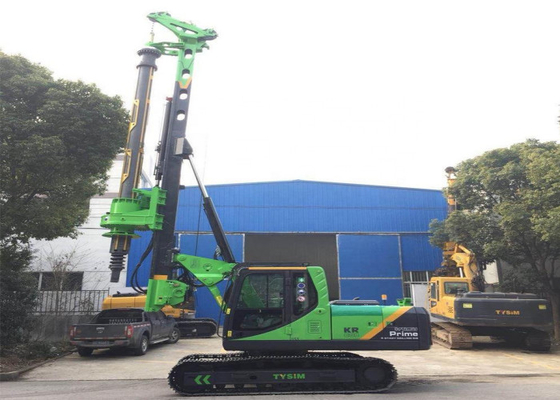 34.3mpa 60kNm Hidrolik Döner Kazık Rig Zemin Vidalı Kazık Sürücü Kazık Sondaj Rig