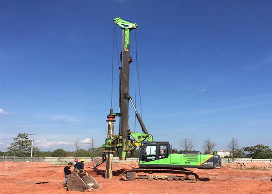 150 KNm 1500mm Kazık Delme Ekipmanları Beton Kazık Ekskavatör Sondaj Kazık 52m