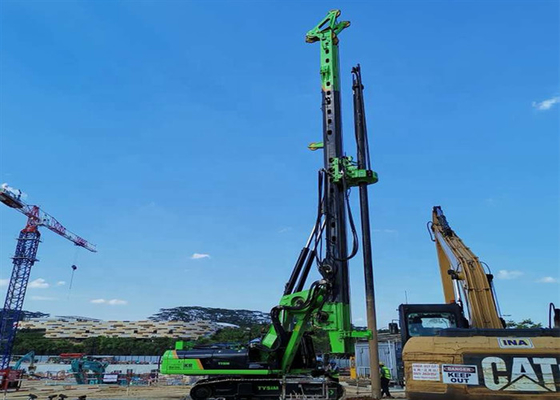 52m 1500mm Sondaj Makinesi Tek Yük Taşıma Tam Hidrolik Sondaj Makinesi