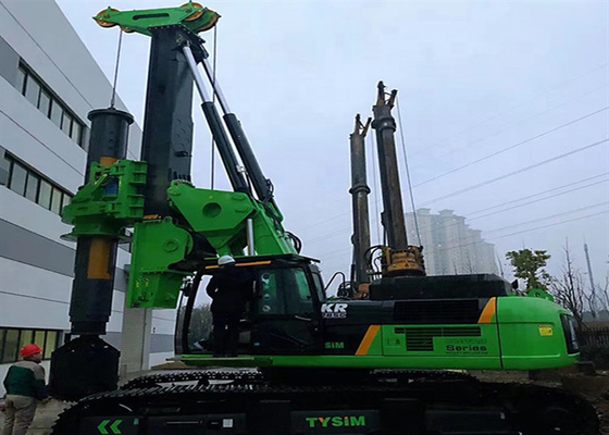 2500mm 360knm Hidrolik Kuyu Sondaj Makinesi Döner Kazık Rig CE