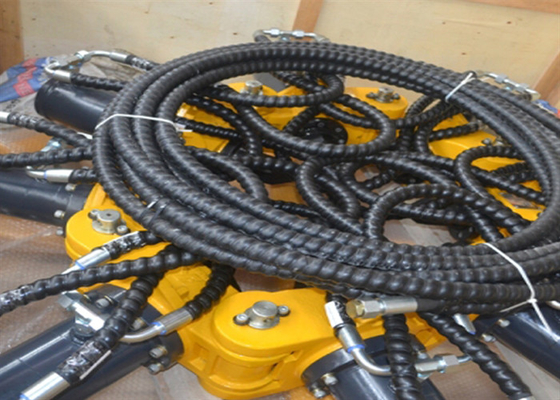 600kN 150mm Hidrolik Kazık Kırıcı 30L / Min İnşaat İçin Temel Sondaj Aletleri