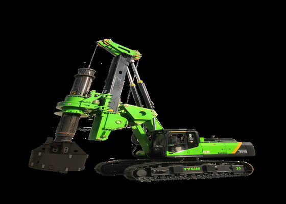 32000Kg 1800mm Hidrolik Döner Delme Makinesi 6.7L Beton Kazık Sürücüsü Motor Deplasmanı