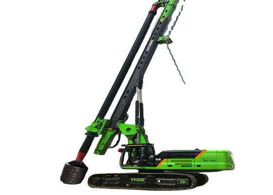 2.8Km/H 3.8L Hidrolik Matkap Rig Mekanik 125KN/M Döner Sondaj Rig