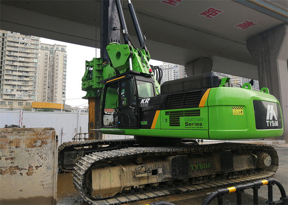 220kN 2m Alçak Boşluklu Kazık Rig Beton 31.2M Kazık Delme Makinesi