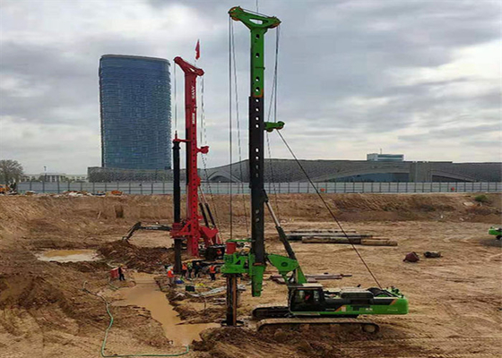 KR125M 15m CFA İnşaat İşleri İçin Hidrolik Delme Makinesi 60m/Dk