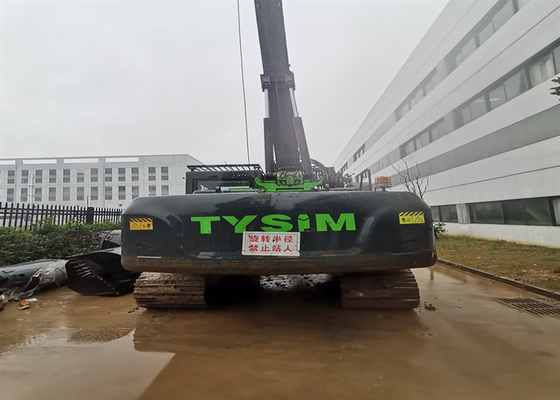 1000mm 1200mm Hidrolik Paletli Matkap Makinesi 35m Kullanılmış Kazık Çakma Ekipmanları