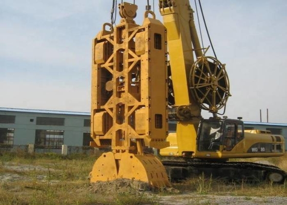 3500mm 11.9t Mekanik Diyafram Duvar Kepçe Paletli Vinç İnşaat Makineleri Yedek Parçaları