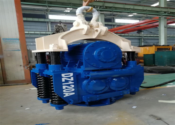 10.5mm 600NM Elektrikli Vibro Çekiçli Vinç 70t Vinç Ekskavatöre Monte Titreşimli Kazık Sürücüsü